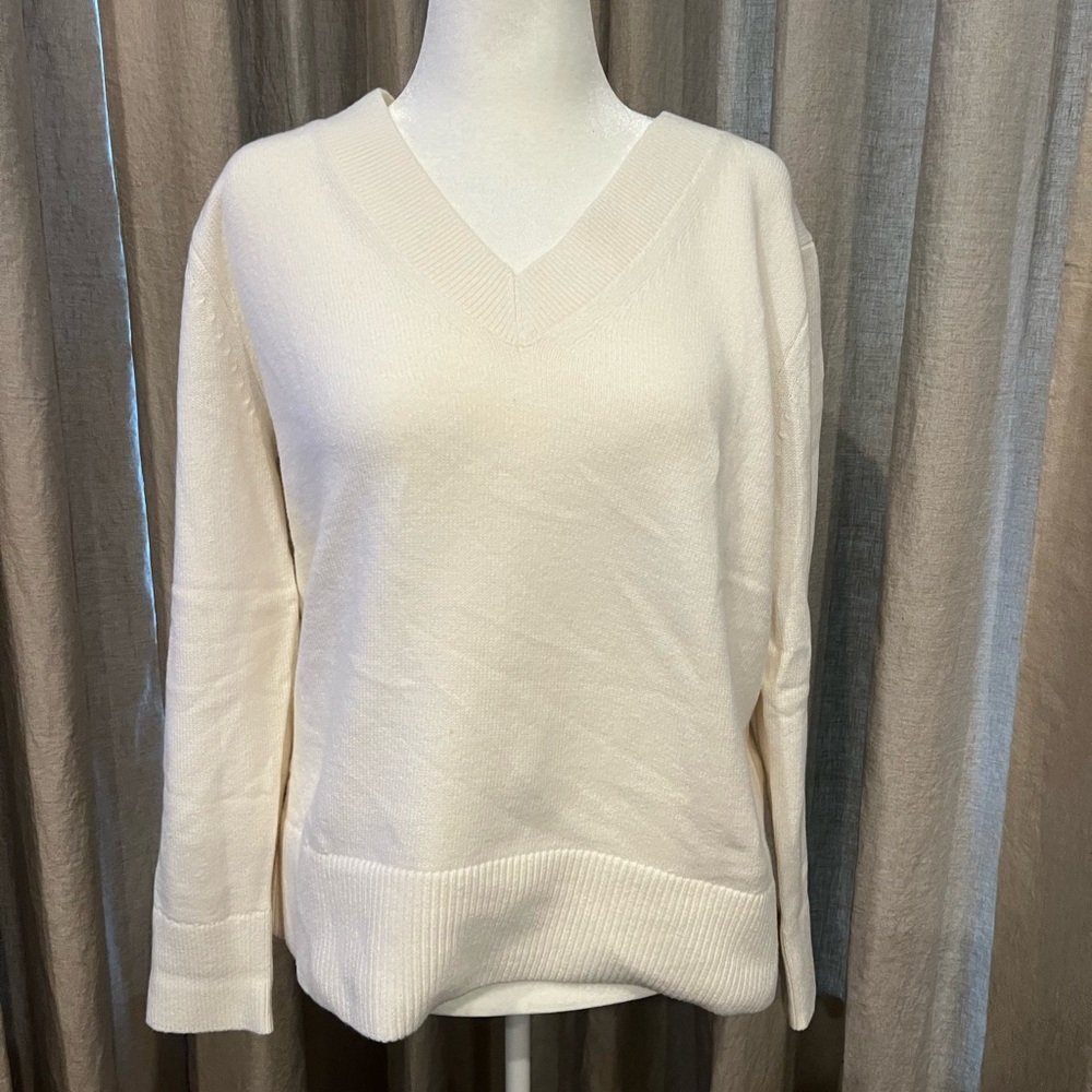 BANANA REPUBLIC v-neck relaxed sweater